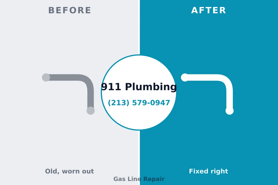 Before and after: plumbing repair Dewey-Humboldt, AZ